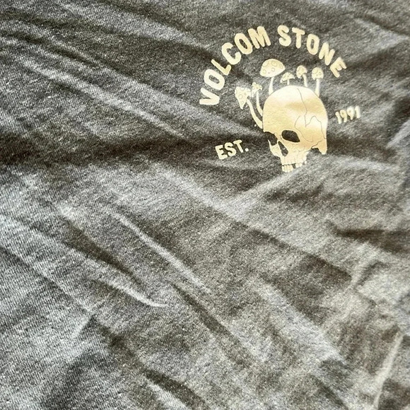 Volcom Stone Skull Mushroom T Shirt - Picture 4 of 4